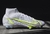 Image of Nike Mercurial Superfly 8 Elite FG Safari 2 - White/Black Metallic/Silver Volt