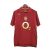 Red Arsenal retro soccer jersey from the 2005/2006 season featuring the Nike logo and O2 branding.