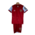 West Ham I Umbro 23/24 Children's Kit - Wine with blue details