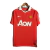 Manchester United 10/11 Retro Shirt - Men's Nike - Red with white details