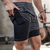 Imagem do Shorts Running para homens, esportes de ginástica, treino, fitnes