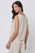 Blusa Regata Listras Vinho - comprar online