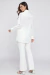 Calça Pescador Tweed Off White - loja online