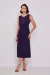 Vestido Midi Marinho