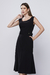 Vestido Midi Alfaiataria Preto