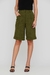 Bermuda Alfaiataria Reta Minimal Militar - comprar online