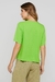 Blusa Básica Decote V Recortes Verde Claro - Rubinella