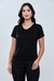 Blusa Básica Essencial Malha Preto