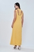 Vestido Longo Detalhe Costas Amarelo - Rubinella