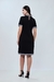 Vestido Curto Chanel Contraste Preto - Rubinella