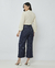 Calça Jeans Pantacourt Marinho - comprar online