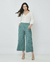 Calça Reta Tweed Verde
