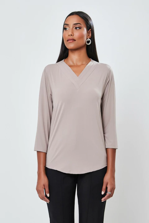 Blusa Essencial Avelã