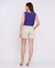 Shorts Alfaiataria Bege - comprar online