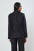Blazer Alfaiataria Cotelê Gola Orgânica Preto - comprar online