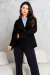Blazer Visco Touch Alfaiataria Preto - comprar online