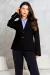 Blazer Visco Touch Alfaiataria Preto na internet