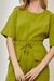 Blusa Detalhe Prespontado Cupro Touch Verde Oliva - comprar online
