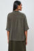 Blusa Versalhes Babados Nas Mangas Militar - comprar online