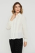 Camisa Pregas Na Vista Provence Off White