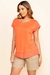 Blusa Manga Curta Visco Twill