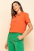 Blusa Polo Visco Twill