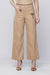 Calça Cropped Palm Tree Bege - Rubinella