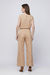 Calça Cropped Palm Tree Bege - comprar online