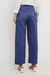 Calça De Alfaiataria Reta Azul - Rubinella