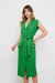 Vestido Midi Chemise Verde - comprar online