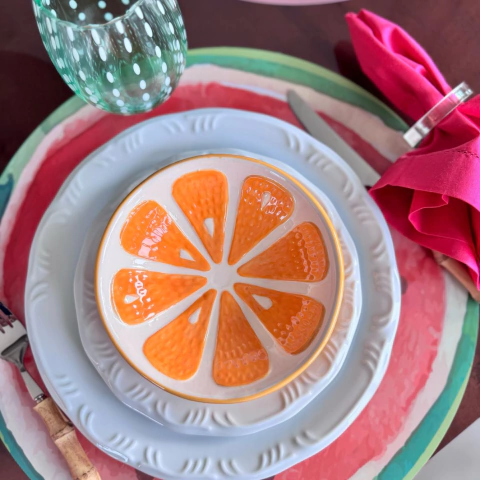 Bowl Laranja Artesanal - comprar online