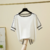 Kit com 2 - Blusa Feminina Diamond Branca/Preto na internet