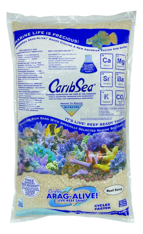 CARIBSEA ARAG-ALIVE SPECIAL GRADE REEF SAND - comprar online