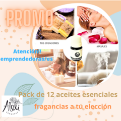 Pack de 6 aceites esenciales de 10ml - comprar online