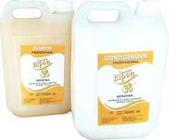 Pack shampoo + acondicionador 5lts