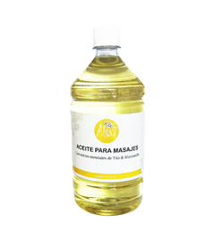 Aceite para masajes c/aceite de Tilo&manzanilla