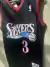 Camisetas NBA Philadelphia 76ers - Iverson NEGRA - De tres, tienda de básquet