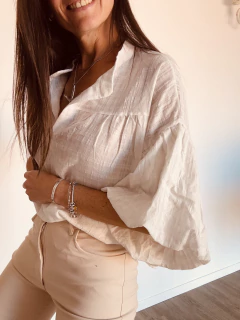 7019 blusa lino en internet