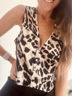 1892 chaleco seda - tienda online