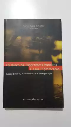 TEIXEIRA, Carla Costa. (org.). Em busca da experiência mundana e seus significados