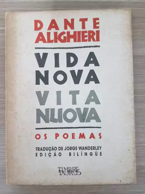 ALIGHIERI, Dante. Vida nova