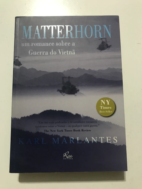 MARLANTES, Karl. Matterhorn: um romance sobre a Guerra do Vietnã - comprar online