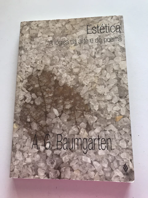 BAUMGARTEN, A. G. Estética: a lógica da arte e do poema - comprar online