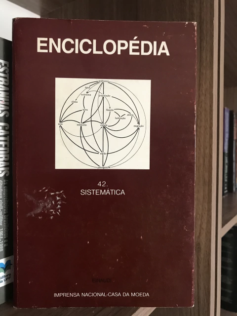 ENCICLOPÉDIA EINAUDI VOLUME 42 - SISTEMÁTICA