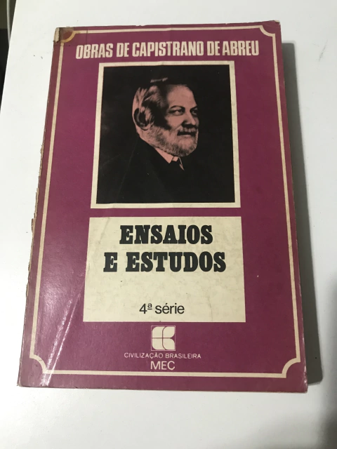 ABREU, J. Capistrano de. Ensaio e estudos; crítica e história, 4a série