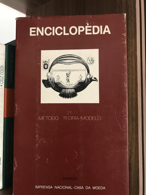 ENCICLOPÉDIA EINAUDI VOLUME 21 - MÉTODO, TEORIA/MODELO