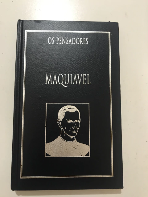 OS PENSADORES: Maquiavel - comprar online