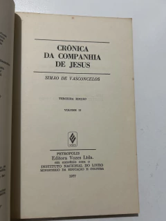 VASCONCELLOS, Simão de. Crônica da Companhia de Jesus Vol. 2 na internet