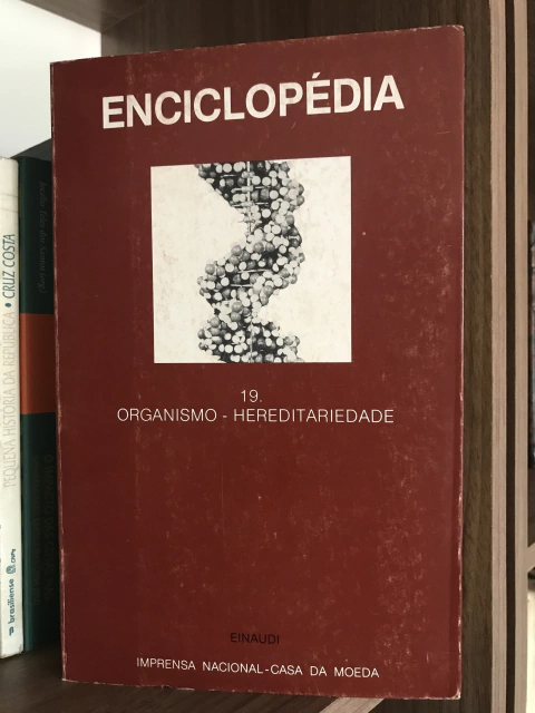 ENCICLOPÉDIA EINAUDI VOLUME 19 - ORGANISMO - HEREDITARIEDADE