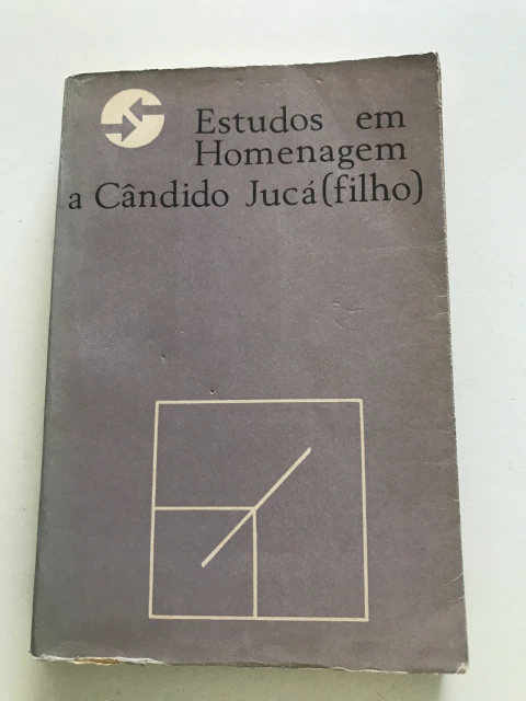 VÁRIOS. Estudo em homanagem a Cândido Jucá (filho) - comprar online